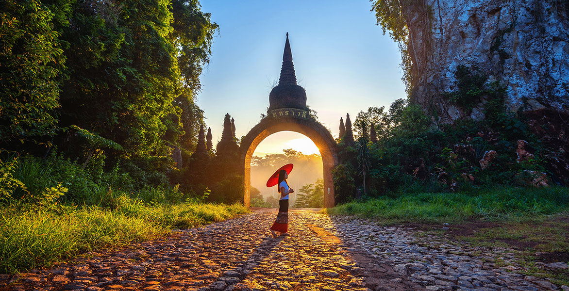 Khao Na Nai Luang Dharma Park Surat Thani Thailand